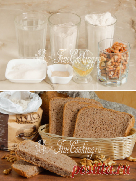 гречневый хлеб с орехами