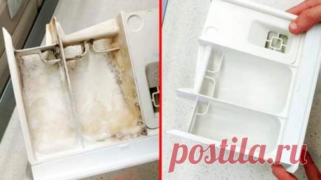 Как отмыть лоток стиралки с самыми стойкими отложениями, если их ничего не берет - Квартира, дом, дача - медиаплатформа МирТесен Лоток порошкоприемника старой стиральной машины может засориться налетом из порошка и известковых отложений настолько, что убрать их не поможет даже кипячение. Это очень стойкая грязь, для борьбы с которой нужна тяжелая артиллерия и время. Материалы: пищевая сода; кальцинированная сода; лимонная
