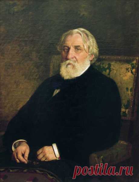 И.Е. Репин. Иван Сергеевич Тургенев. 1874 г.