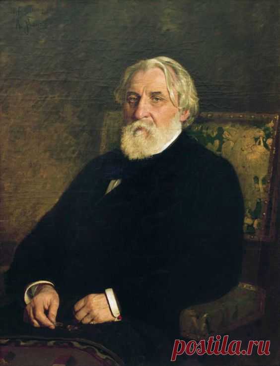 И.Е. Репин. Иван Сергеевич Тургенев. 1874 г.