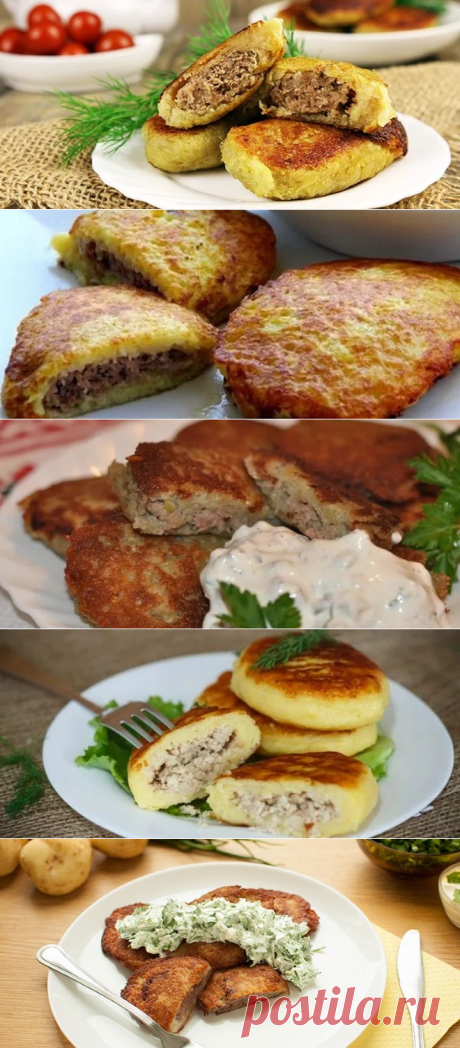 Колдуны из картофеля с фаршем - рецепты вкусного белорусского блюда.