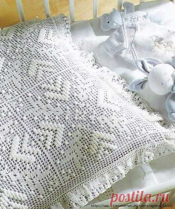 Вяжем для малышек крючком