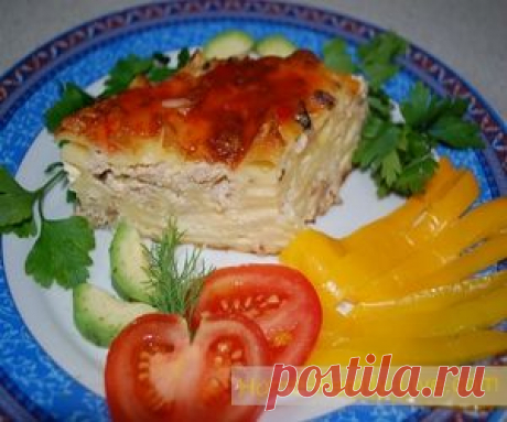 Запеканка из макарон с фаршем - пошаговый фото рецептКулинарные рецепты