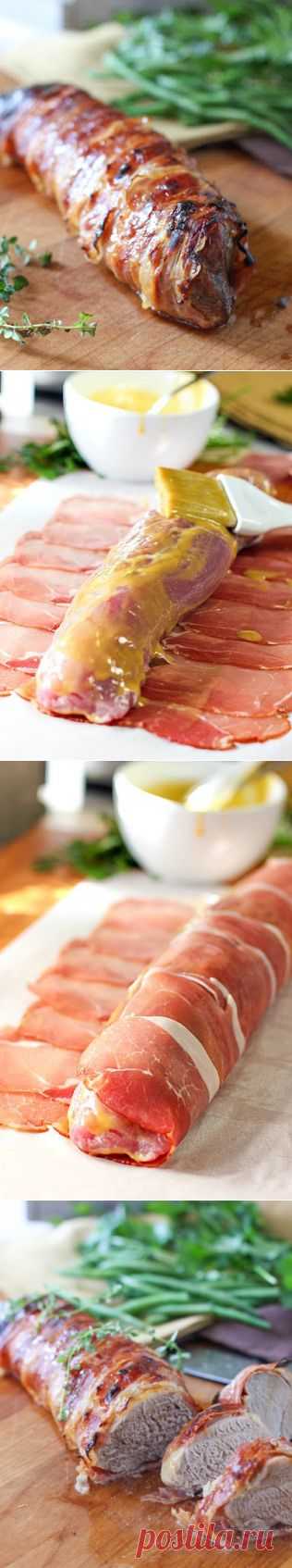 InVkus: Свиная вырезка, запеченная в прошутто.===Готовимся к Новому Году!===