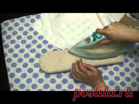 Как правильно утюжить во время шитья - YouTube