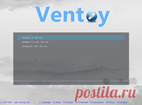 Создаем мультизагрузочную флешку в программе Ventoy | Мой комп | Дзен