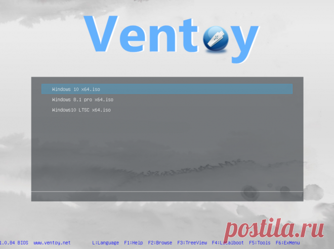 Создаем мультизагрузочную флешку в программе Ventoy | Мой комп | Дзен