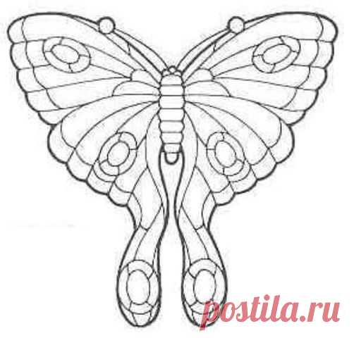 Шаблоны для бабочек