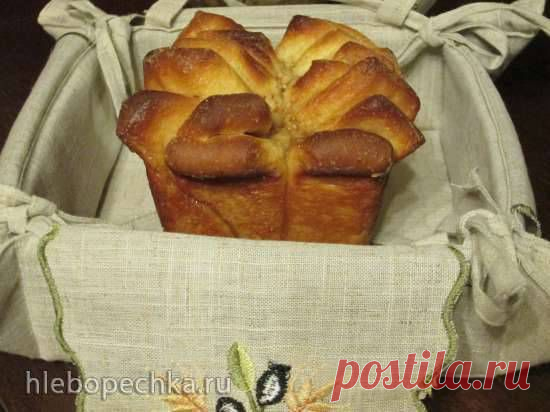 Коричный хлеб из ломтиков (Cinnamon Pull-Apart Bread) - ХЛЕБОПЕЧКА.РУ - рецепты, отзывы, инструкции