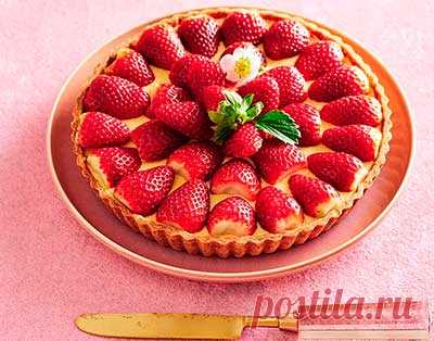 Готовим клубничный пирог сами
