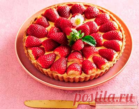 Готовим клубничный пирог сами
