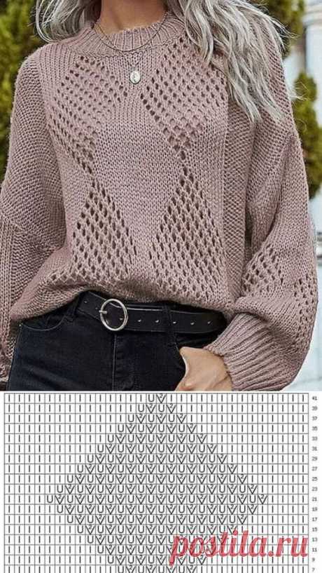 СТИЛЬНЫЕ ВЯЗАНЫЕ ВЕЩИ СПИЦАМИ СХЕМЫ