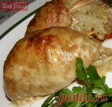 Картофель с грибами, запеченный в куриной коже / Октоберфест / Рецепты / Шеф-повар – простые и вкусные кулинарные рецепты, фото-рецепты, видео-рецепты
