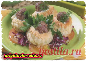 Шарики из фарша в тесте — Кулинарные рецепты