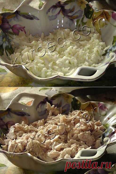 РЕЦЕПТЫ | Салат "Курица под орехом"