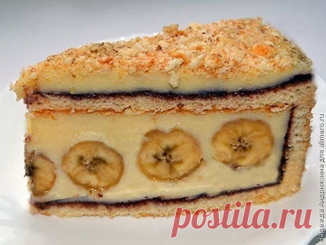 Шустрый повар.: Торт с бананами