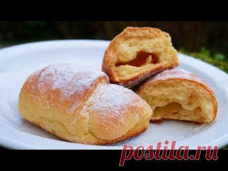 Тесто как ПУХ! Невероятно Вкусные и Необычные Круассаны с Яблоками и Корицей!