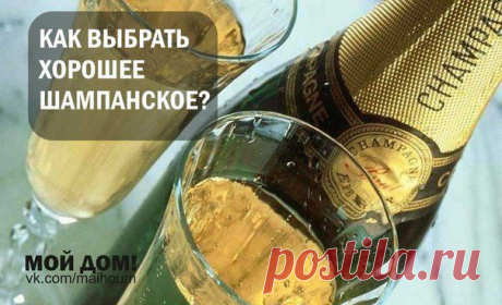 Как выбрать хорошее шампанское?