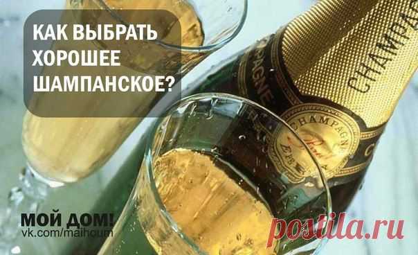 Как выбрать хорошее шампанское?