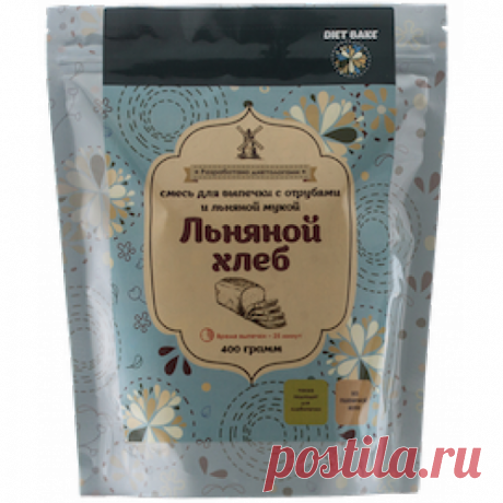 Смесь для выпечки "Хлеб льняной" ТМ DietBake