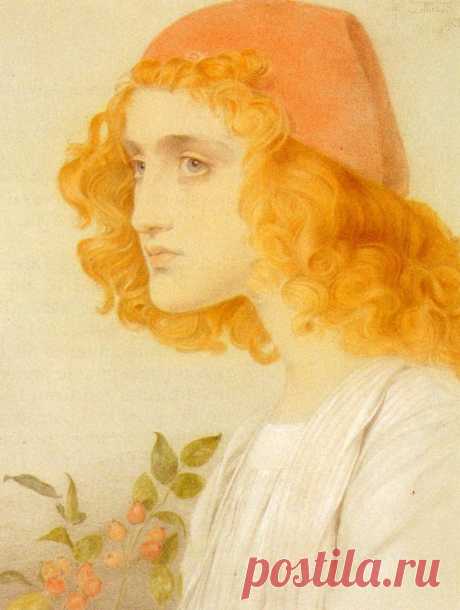Художник Энтони Фредерик Огастас Сэндис (1825-1904)
Anthony Frederick Augustus Sandys или просто Frederick Sandys - английский живописец-прерафаэлит, иллюстратор и рисовальщик, писавший по большей части портреты, а также произведения в жанре мифологической живописи.