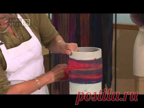 Anne Selby Arashi Shibori Pleating & Equipment