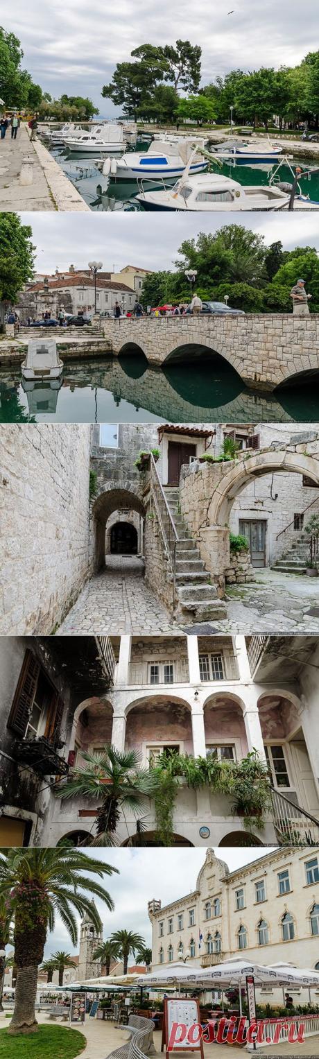 Прогулка по историческому городу в Хорватии