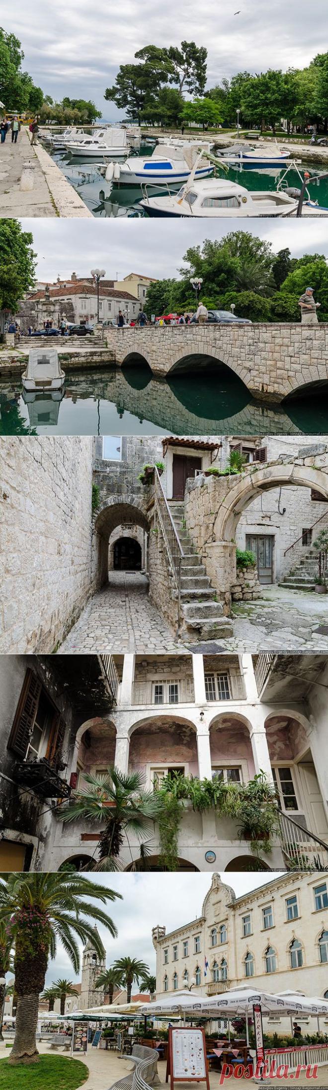 Прогулка по историческому городу в Хорватии