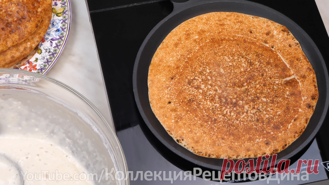🥞Толстые Дрожжевые Блины на Пшенной каше! Пышные, мягкие, необыкновенно вкусные Мордовские блины Пачат! | Дина, Коллекция Рецептов | Дзен