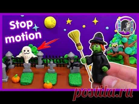 ЛЕПИМ МИНИАТЮРНОЕ КЛАДБИЩЕ на ХЭЛЛОУИН | DIY HALLOWEEN