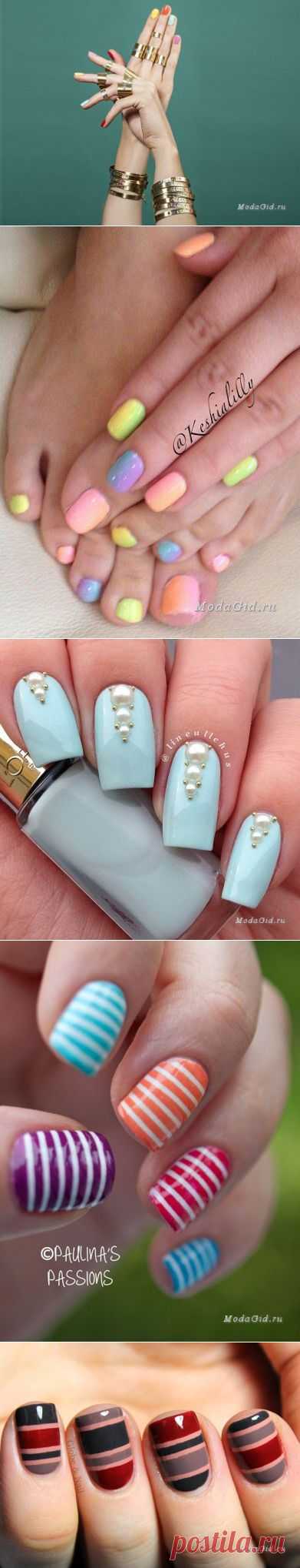 Модный маникюр этого лета / Все для женщины