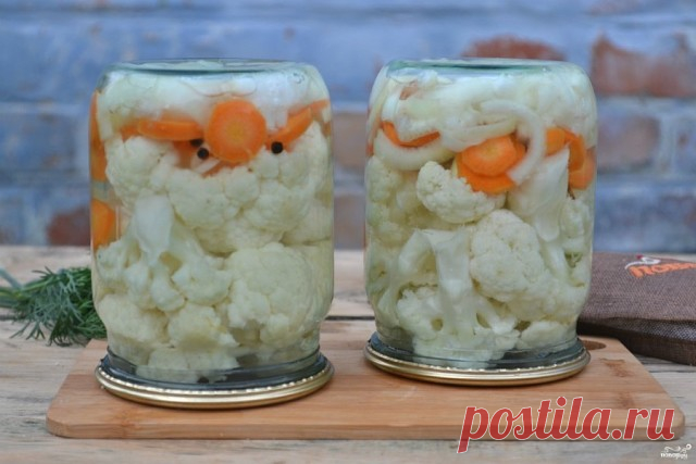 Маринованная цветная капуста с овощами | OK.RU
