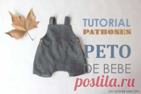 DIY Tutorial y patrones PETO forrado para bebés | | Oh, Mother Mine DIY!!
