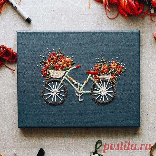 Let's go for a ride // another floral velo for the @beehivebazaar