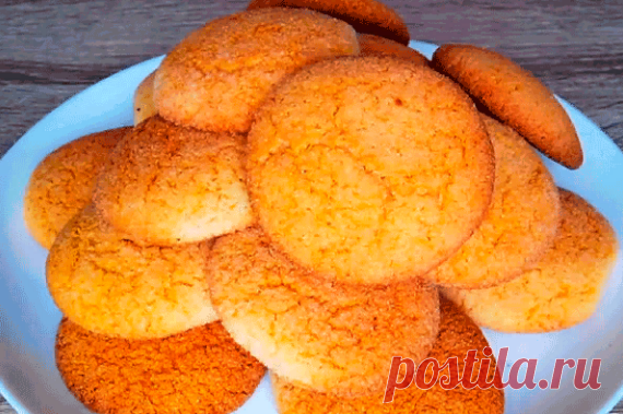 Простое печенье на манной крупе – проще простого. | Кулинарные рецепты | Яндекс Дзен