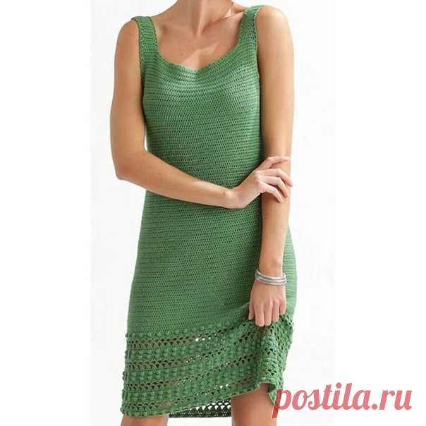 #вязаное_платье@modnoe.vyazanie
Платье. Схема.