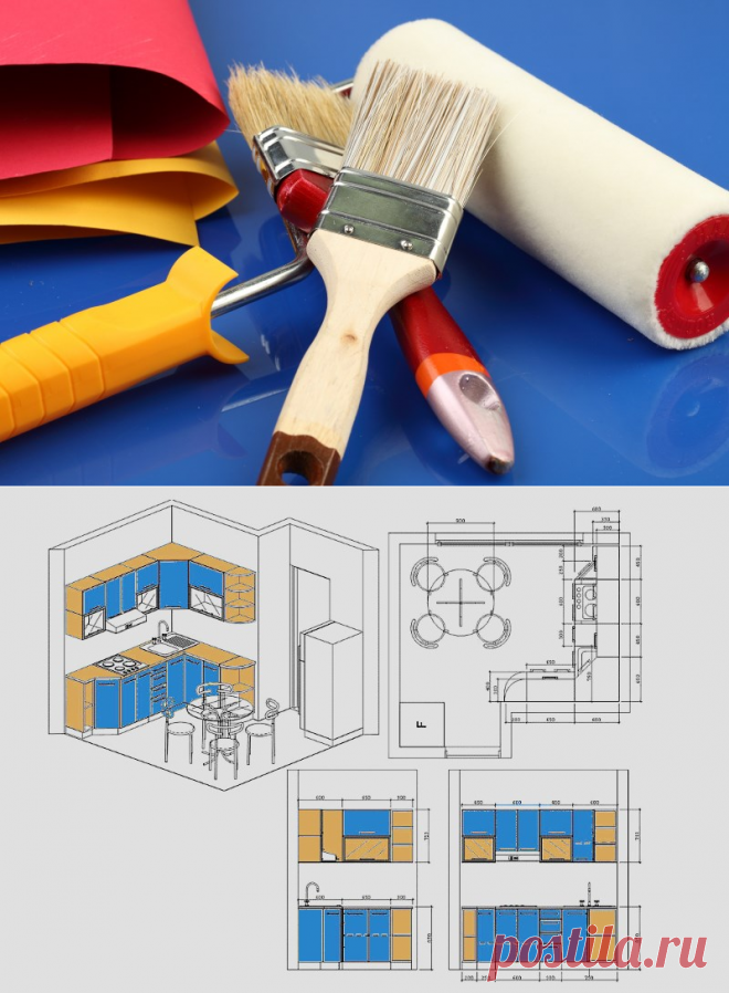 С чего начать ремонт кухни своими руками: последовательность работы
