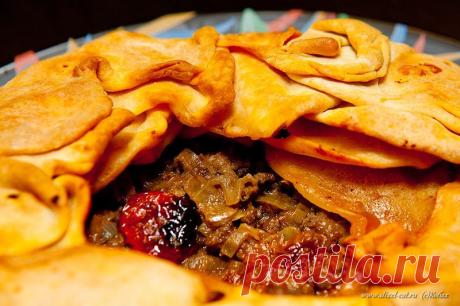 ПИРОГ С МЯСОМ ИЗ ТЕСТА ФИЛО