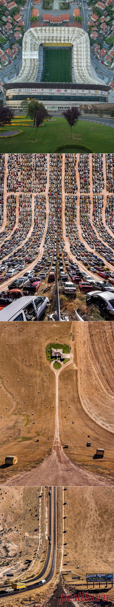 Турецкий фотограф «сгибает» города, и это потрясающе! / Туристический спутник