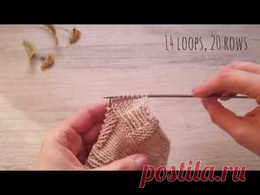 Необычный шахматный узор спицами ❤️🍭🙋‍♀️knitting pattern.