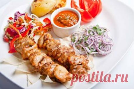 Рецепт шашлыка из индейки в апельсиновом маринаде - Соус, маринад для шашлыка, соус барбекю .