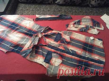 Шьем детскую рубашку с помощью выкройки Redcafe