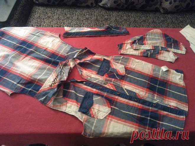 Шьем детскую рубашку с помощью выкройки Redcafe