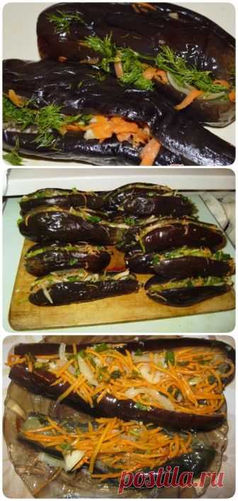 Баклажаны фаршированные квашеные - interesno.win