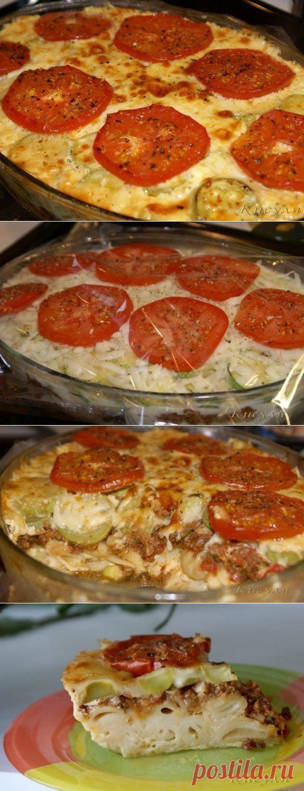 Как приготовить ленивая лазанья-запеканка с кабачками - рецепт, ингридиенты и фотографии