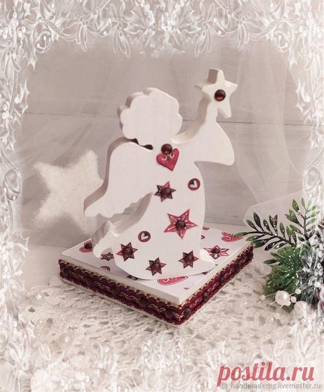 Новогодняя композиция Карамелька – купить на Ярмарке Мастеров – PKLDORU | Новогодние композиции, Москва