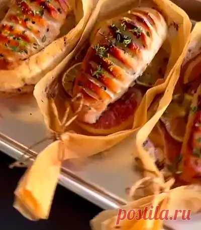 Готовим курицу в духовке с медом