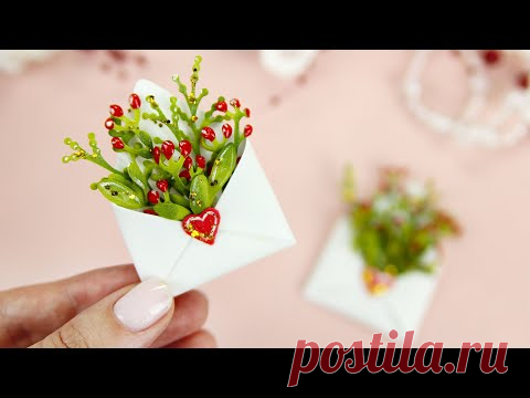 💗Удивительно просто, но необычно красиво💗Милый декор из фоамирана на 14 Февраля своими руками DIY - YouTube