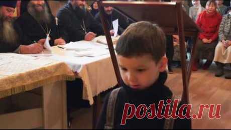 4-летний мальчик читает "Отче наш"! (Варварин Всеволод, г. Арсеньев)