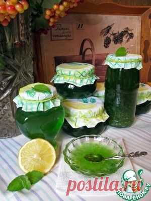 Лимонно-мятное варенье - кулинарный рецепт